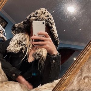 Fur Hooded Jacket